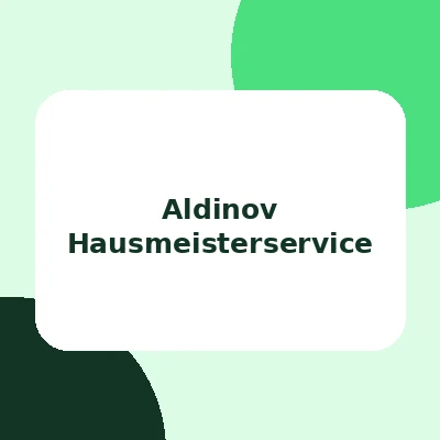 Aldinov Hausmeisterservice