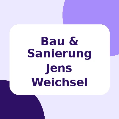 Bau & Sanierung Jens Weichsel