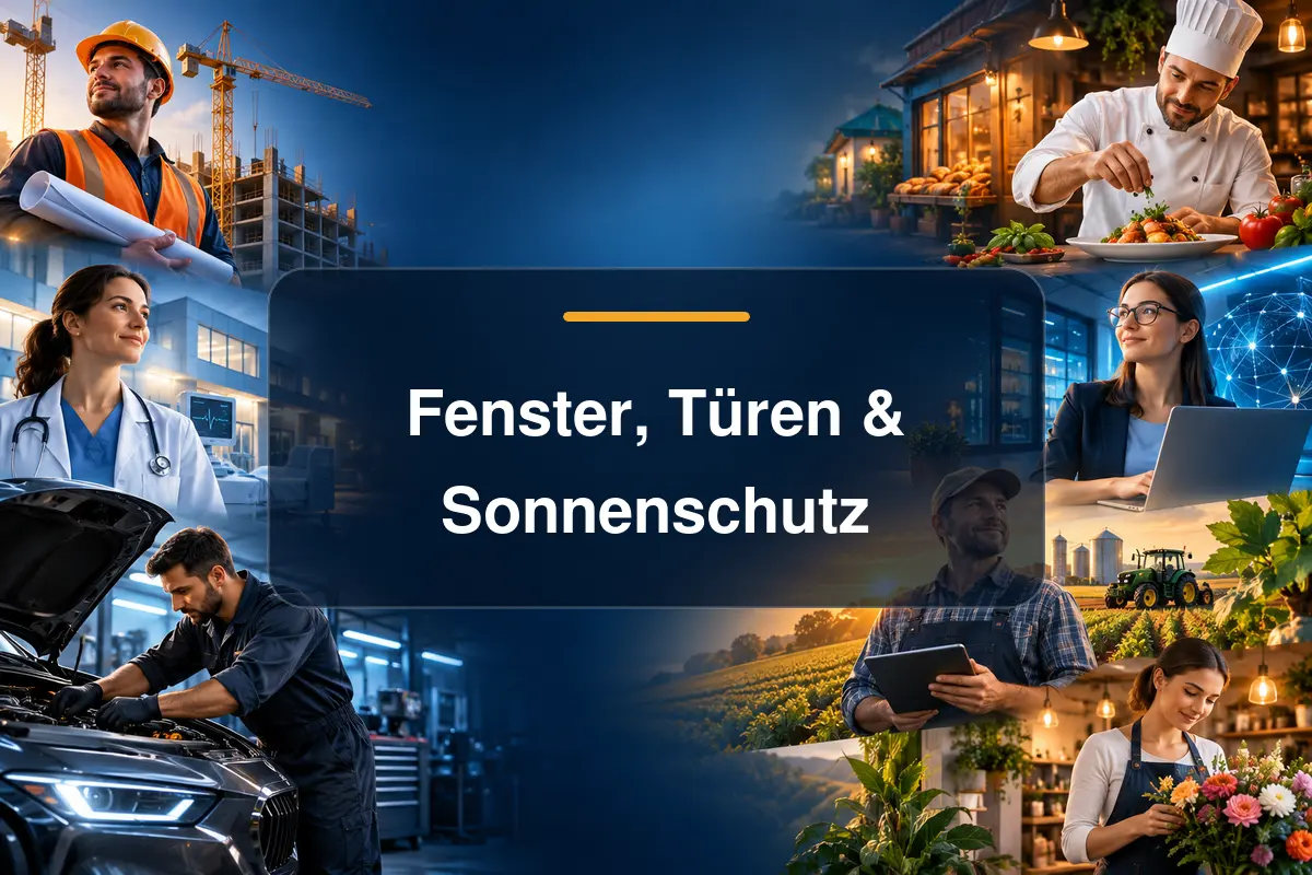 Fenster, Türen & Sonnenschutz