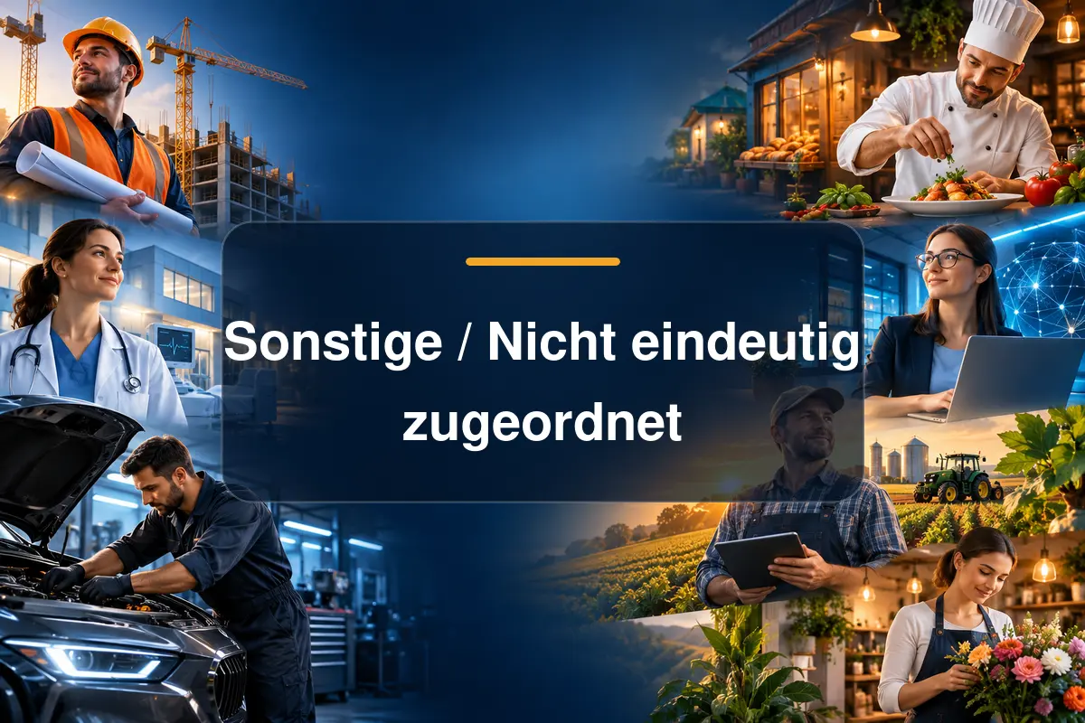 Sonstige / Nicht eindeutig zugeordnet